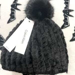 Calvin Klein fur Beanie (new)